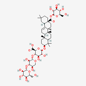 Chemical structure of Araloside C
