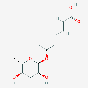 Chemical structure of Ascr#7
