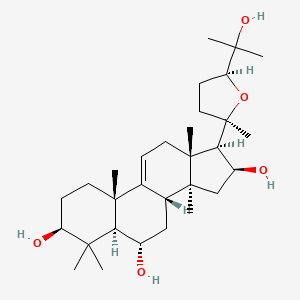 Chemical structure of Astragenol