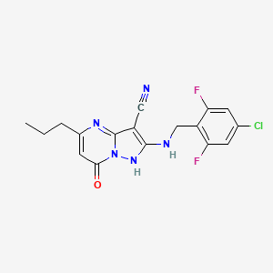 Chemical structure of BCAT-IN-2