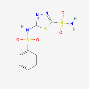 Chemical structure of Benzolamide