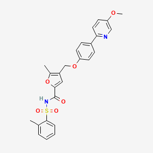 Chemical structure of BGC-20-1531 free base