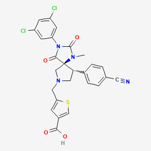 Chemical structure of BMS-587101