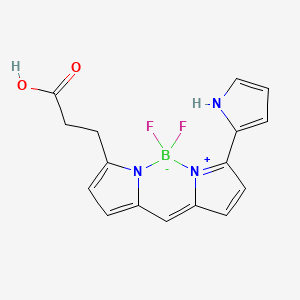 Chemical structure of BODIPY 576/589