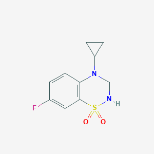 Chemical structure of BPAM344