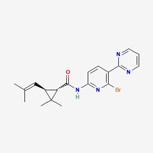 Chemical structure of BRD-8000·3
