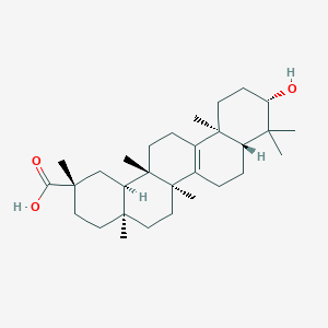 Chemical structure of Bryonolic acid