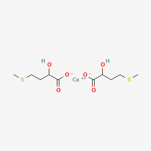 Chemical structure of Calcium 2-hydroxy-4-(methylthio)butanoate
