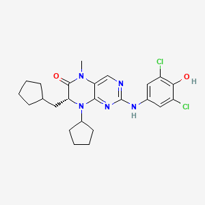 Chemical structure of CC260