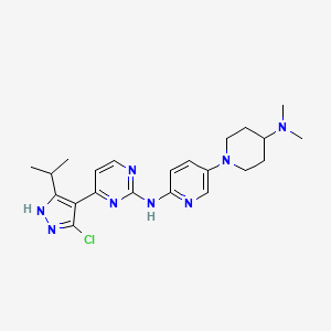 Chemical structure of CDK4-IN-1-d6