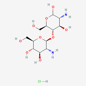 Chemical structure of Chitobiose dihydrochloride