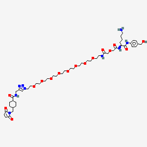 Chemical structure of CL2A