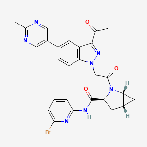 Chemical structure of Complement factor D-IN-2