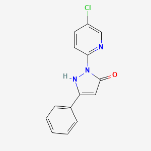 Chemical structure of COQ7-IN-1