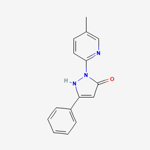 Chemical structure of COQ7-IN-2