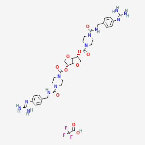Chemical structure of CRA-2059 TFA