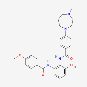 Chemical structure of Darexaban