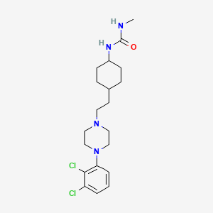 Chemical structure of Desmethyl cariprazine