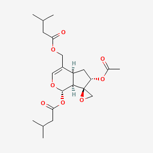Chemical structure of Didrovaltrate