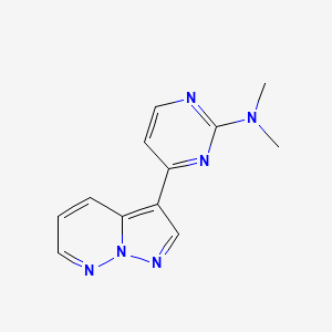 Chemical structure of DYRK1-IN-1
