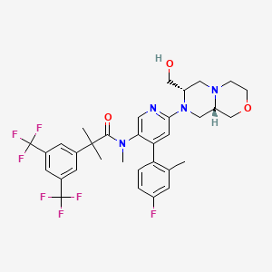 Chemical structure of Elinzanetant