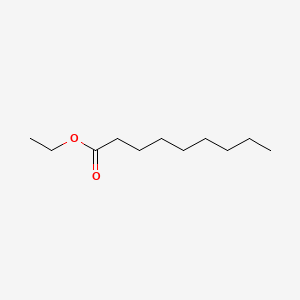 Chemical structure of Ethyl nonanoate