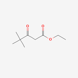 Chemical structure of Ethyl pivaloylacetate