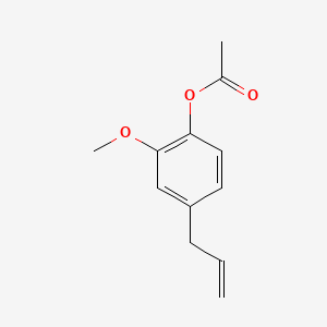 Chemical structure of Eugenol acetate