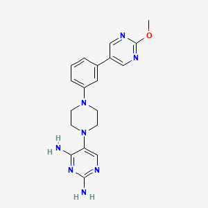Chemical structure of Fanotaprim