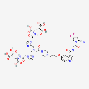 Chemical structure of FAPI-34