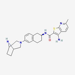 Chemical structure of FT206