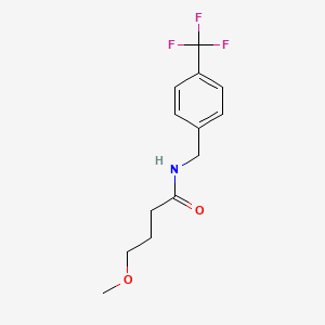 Chemical structure of GET73