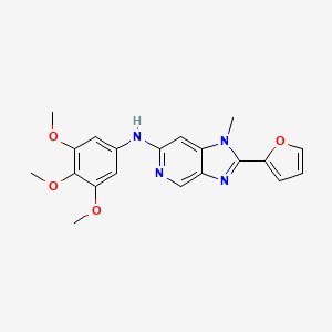 Chemical structure of GRK5-IN-2