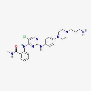 Chemical structure of GSK3182571