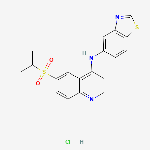 Chemical structure of GSK-872 hydrochloride