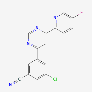Chemical structure of HTL14242