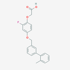 Chemical structure of HWL-088