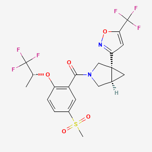 Chemical structure of Iclepertin