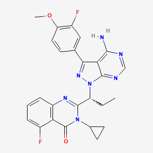 Chemical structure of IHMT-PI3Kδ-372