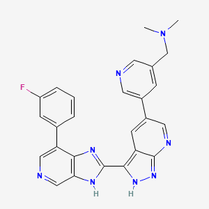 Chemical structure of Ipivivint