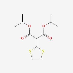 Chemical structure of Isoprothiolane