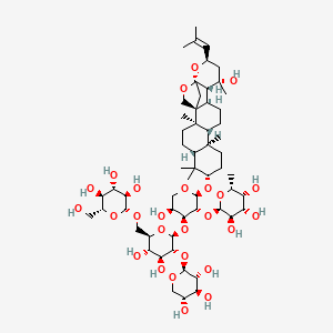 Chemical structure of Jujuboside D