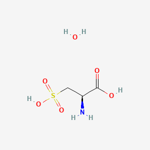 Chemical structure of L-Cysteic acid monohydrate