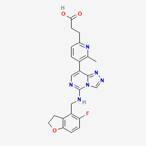Chemical structure of MAK683-CH2CH2COOH