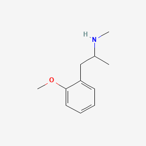 Chemical structure of Methoxyphenamine