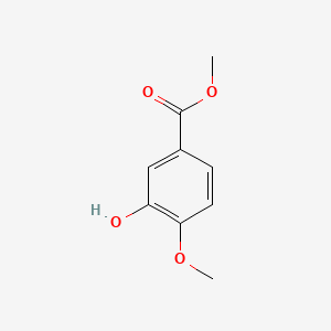 Chemical structure of Methyl isovanillate