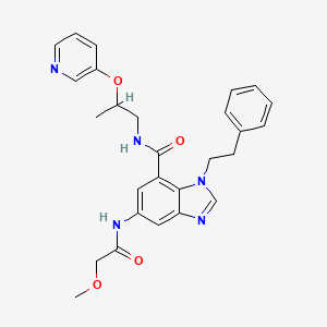 Chemical structure of MG-2119