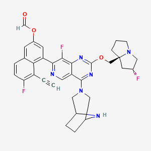 Chemical structure of MRTX1133 formic
