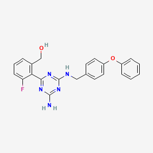 Chemical structure of MS48107
