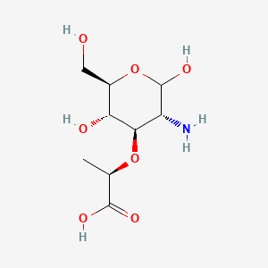 Chemical structure of Muramic acid